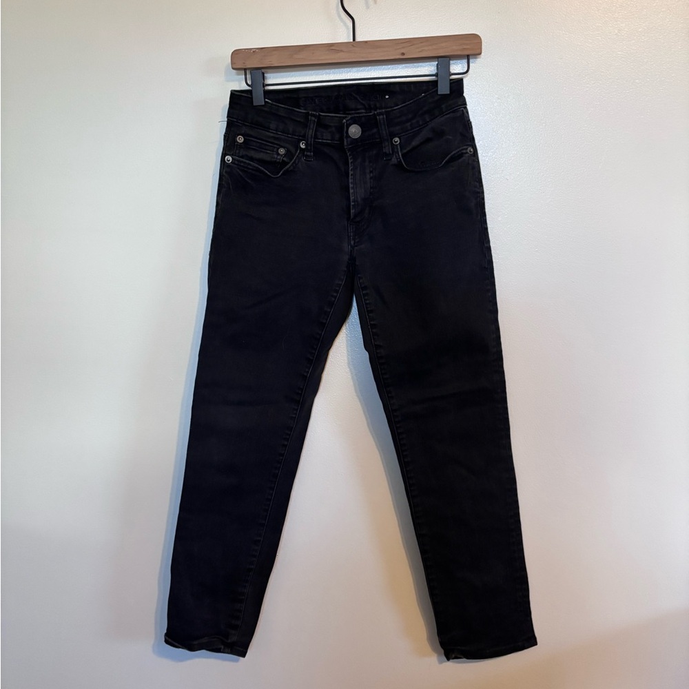 American Eagle next level flex slim straight black jeans size  26x28